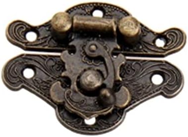 DEKIKA LACK LOCK IRON Antikni brončani latch HADP preklopni zaključavanje metalni vintage ukrasni drveni nakit