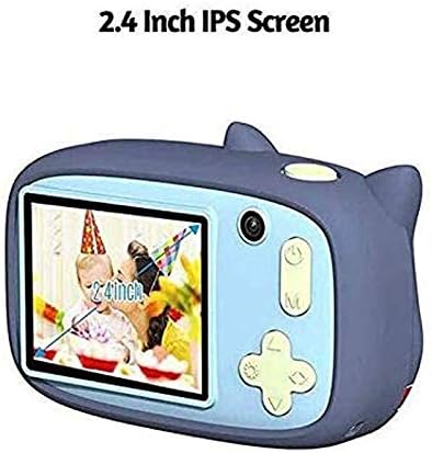 Lkyboa digitalna kamera za djecu, 1080p punjiva dječija kamera otporna na udarce sa SD karticom od