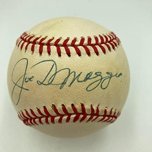 Joe Dimaggio potpisao je službenu američku bejzbol JSA COA - AUTOGREMENA BASEBALLS