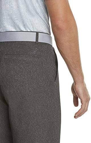 Muške suhe fit golf kratke hlače 10 u inseam - brzo suho casual chinos w / elastičan struk