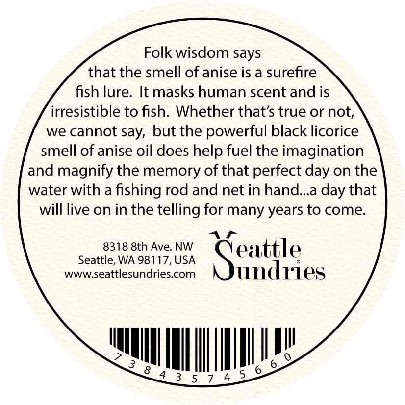 Seattle Sundries / Anis & amp; sapun od čajevca za muškarce & amp; žene-1 prirodna borba protiv mirisa