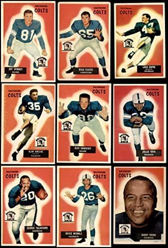 1955 Bowman Baltimore Colts Team Set Baltimore Colts GD + Colts