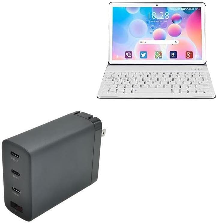 Boxwave punjač Kompatibilan je s Gowin Android 10.0 tablet G10 - PD GANCHARGE Zidni punjač, ​​100W TINY PD