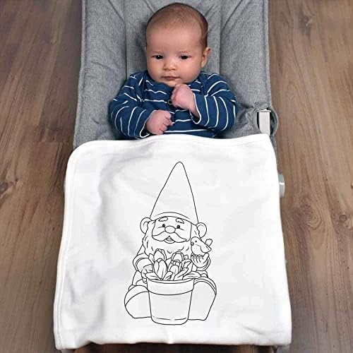 Azeeda 'Slatka vrta Gnome' Pamučna beba / šal