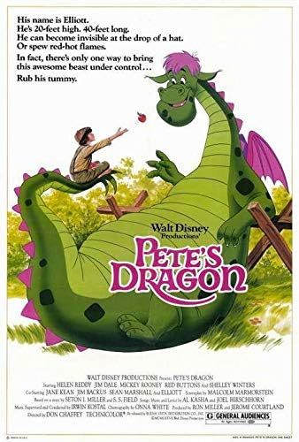 DESIMIDOMITE! 67932 Pete Dragon Movie Helen Reddy Helley Winters Decor Wall 36x24 Poster Print