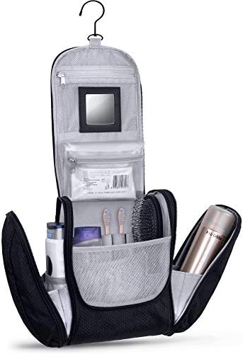 KRONIFY velika Premium toaletna torba viseća l kozmetička torbica sa ogledalom l kozmetička