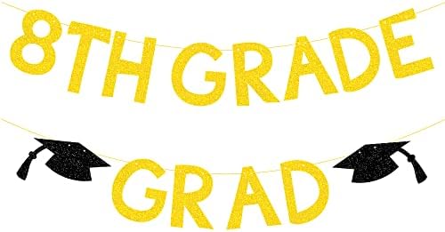 Diplomirani diplomski stupanj 2023, ljubičasti sjaj 8. razreda Grad Banner, dečko dečji dečji dečji