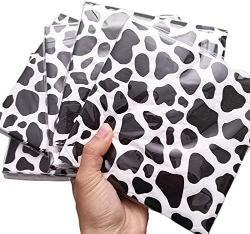 60 kom print salvete kravlje salvete za partijske papire kaubojske salvete farme životinjske