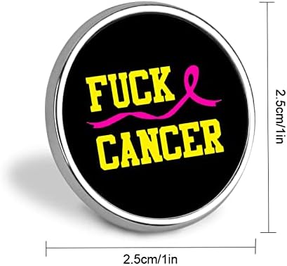 Jebi rak dojke 1 okrugli značku Pin broševi dugme za prepoznavanje značke za šešire jakne majice dekor
