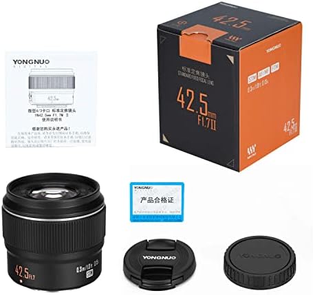 YONGNUO YN42. 5mm F1. 7M II Auto Focus fiksno glavno sočivo za mikro četiri trećine kamera