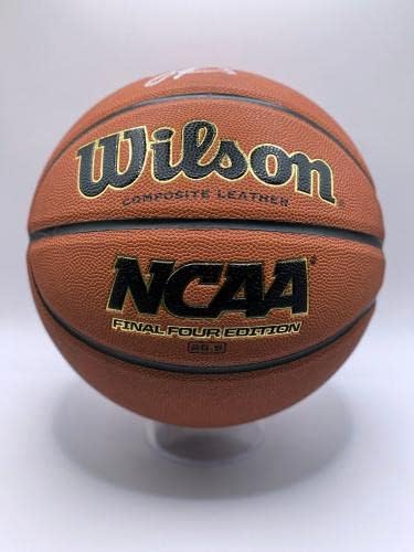 Jalen Rose Michigan Wolverines FAB pet potpisanih Wilson NCAA košarkaš sa košama - autogramirane
