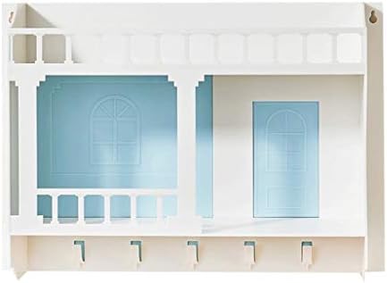 JYDQM Moderni kreativni ljepljivi zidni nosač za krevet, Wanghailou oblik, spavaća soba kuhinja