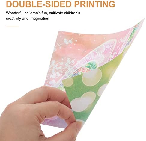 Alipis Dvostrani origami papirnati kit Square Star Origami Colorful Sky ScretBook papir za