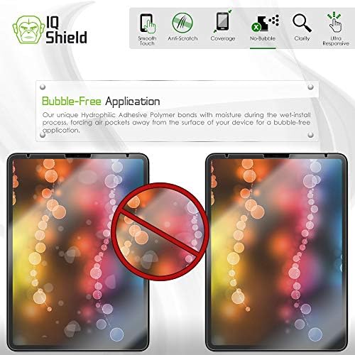 IQ štit zaštitnik ekrana kompatibilan sa Apple iPad Pro 12.9 LiquidSkin Anti-Bubble Clear Film