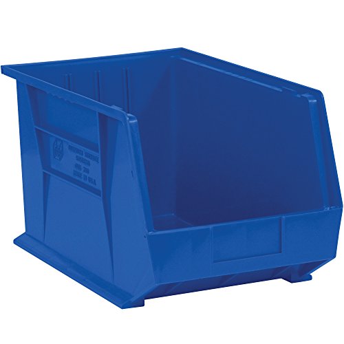 Top pakovanje Plastična stakla i kutije za kante za kante, 18 x 11 x 10 , crvena