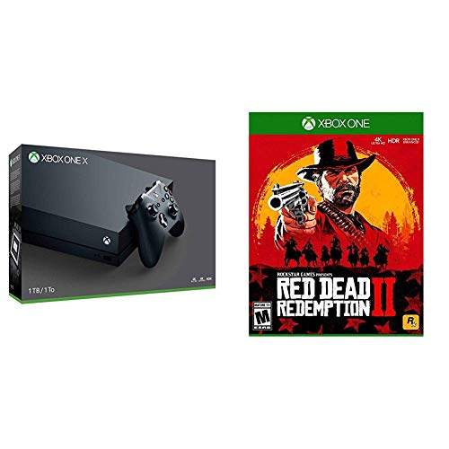 Xbox One X 1TB konzola sa crvenim mrtvim otkupom 2 - Xbox One