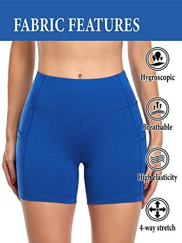 Kenlcad ženske kratke hlače sa visokim strukom 4 5 8 pokrenute joge gamaše Workout pantalone