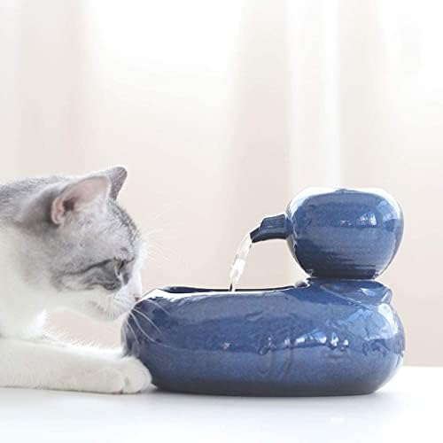 PET vodovod PET podržava čeljuste za mačke, keramički dozator vode za kućne ljubimce za pse i mače sa filtrom,