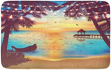 Adowyee 16 x24 prostirka za kupanje viseća praznična svjetla za inspiraciju za zabavu na plaži