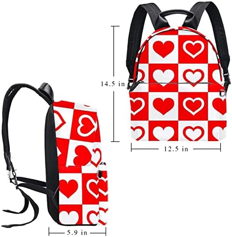 VBFOFBV putni ruksak, ruksak za laptop za žene muškarci, modni ruksak, Crveni ružini cvijet Valentinovos