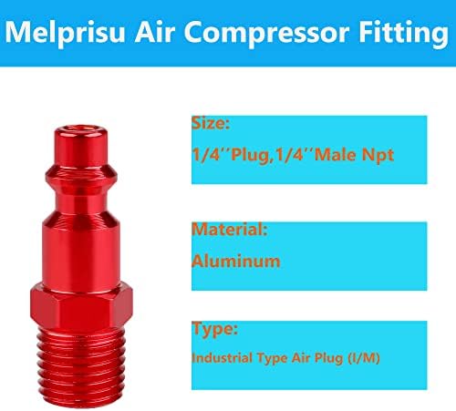Melprisu Quick Connect Air Fittings industrijski Air Plug & amp; AMT univerzalni Air Coupler Set 14kom crevo