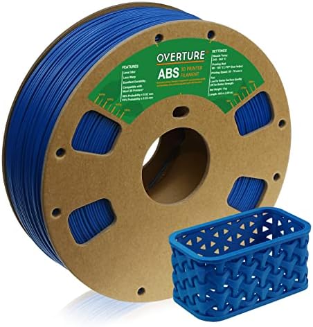 Uveriti ABS filament 1,75 mm, ABS 1kg kalem, 3D štampač, dimenzionalna tačnost +/- 0,03 mm, odgovara većini