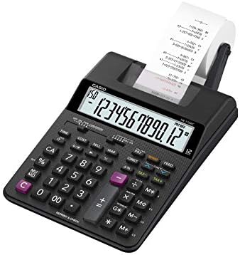 CASIO HR-300RC kalkulator za ispis sa pozadinskim LCD ekranom, bijeli, mini-desktop i HR-170RC Plus, min-desktop