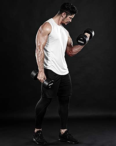 DRSKIN muške majice sa 4 ili 3 pakovanja bez rukava Dry Fit y-Back Muscle Mesh teretana trening Atletski