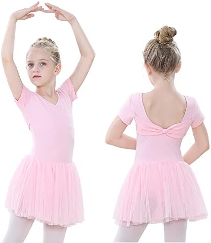 Tanzdunsje Toddler Balet Leotard za djevojku Dance Leotard sa Tutu suknja Luk Back Ball Ballerina Outfit