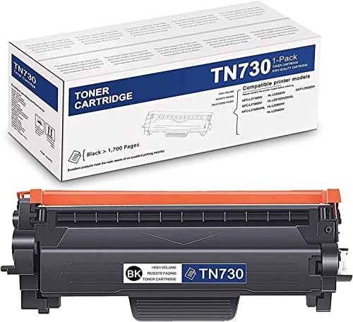 High Yield 1 pakovanje Crna kompatibilna Tn730 TN-730 zamjena tonera za Brother DCP-L2550DW MFC-L2710DW
