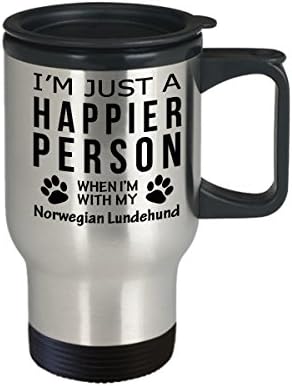 Ljubitelj pasa Putujte krig kaže - sretnija osoba sa norveškim lundehundom -Pet vlasnikom spašavanja poklona