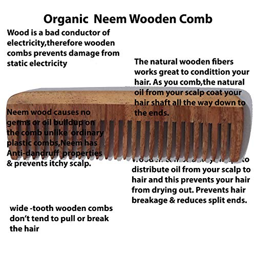 Cvjetni koncepti Drveni češalj za kosu drveni češalj za kovrčavu kosu zaduživanje - bez statičkog,