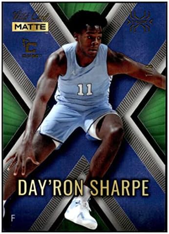 Day'ron Sharpe RC 2022 Wild Card 1/8 Green Chase Rookie Xplode Blue 11 Mreže Nm + -MT + NBA košarka