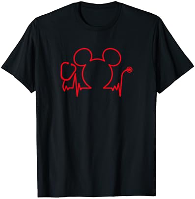 Disneyjev dan medicinske sestre Mickey stetoskop Heartline majica