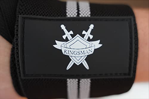 Kingsman Weighting ručni oblozi - podrška za zapešće za teške uslove rada - izdržljiva petlja za palac-za