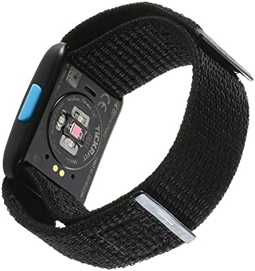 YIN SONG Sport Mesh najlonska traka za ruku kompatibilna sa Wahoo Fitness TICK FIT zamjenskom trakom za senzor otkucaja srca - u centru pažnje, X-Large