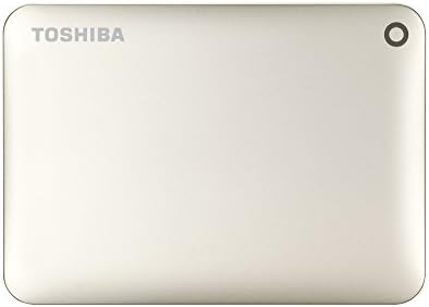 Toshiba Canvio Connect II 500GB prenosivi eksterni čvrsti disk 2.5 inčni USB 3.0-saten Gold-HDTC805EC3AA