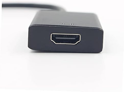 Solustre Computer Prikaz USB adaptera Kabel Crni vanjski pretvarač video za P Dual Full Monitor za podršku