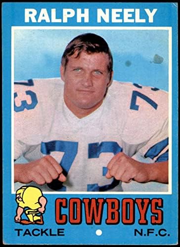 1971 TOPPS 89 Ralph Neely Dallas Cowboys VG Kauboji Oklahoma