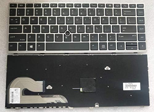 Novo odbojnik Southernintl za HP EliteBook 745 840 G5 G6 US tastatura sa srebrnim okvirom