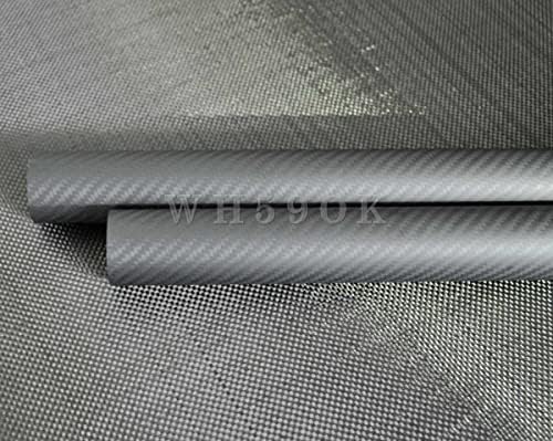WHABEST 1pcs 3k Roll omotana cijev od karbonskih vlakana 80mm od X 76mm ID X 500mm puni ugljični kompozitni