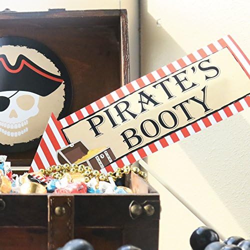 Smiješno Čuvajte se pirata-Piratska Rođendanska zabava Photo Booth rekviziti Kit-10 komad
