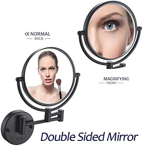 Larro zidna ogledala, dvostrana okretna zidna zrcala dvostrana proširiva, okretna za 360 stupnjeva,