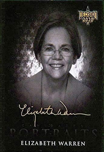 2020. Odluka o listu Kandidati portreti CP11 Elizabeth Warren trgovačka kartica
