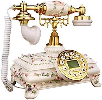 JGQGB američki antički obrt evropski vintage staromodni ukrasni rustikalni antikni kućni telefon fiksni