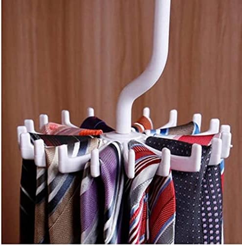 1pc 20 kuke za kravate držač za spavanje prostora za uštedu plastičnih remena za 360 stupnjevanje
