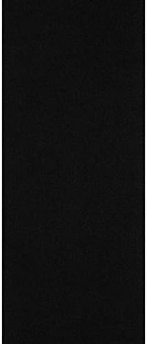 Berwick Offray 2.5 poliesterska satenska vrpca, crna, 50 metara