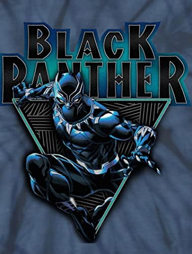 Marvel Big Boys' Crna Panther Spiralna Majica Za Pranje