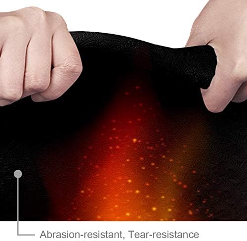 Siebzeh Burning Hexagon Stars Premium Thick Yoga Mat Eco Friendly Rubber Health & amp; fitnes Non