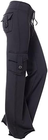 LBJTAKDP Cargo Hlače Žene Moda 2022 Ležerne lagane hlače sa džepovima